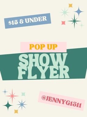 ⭐️SHARE SHOW FLYER⭐️
